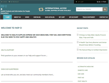 Tablet Screenshot of insp-ci.org